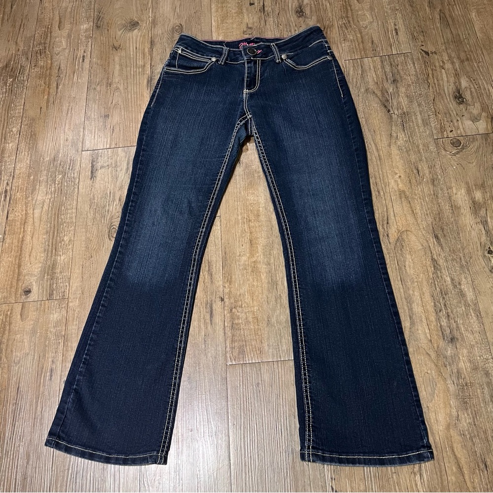 Wrangler Booty Up Carolina Breakaway Jeans Sz 5/6x30 Rodeo Western Stretch Jeans